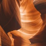 a close-up of a canyon