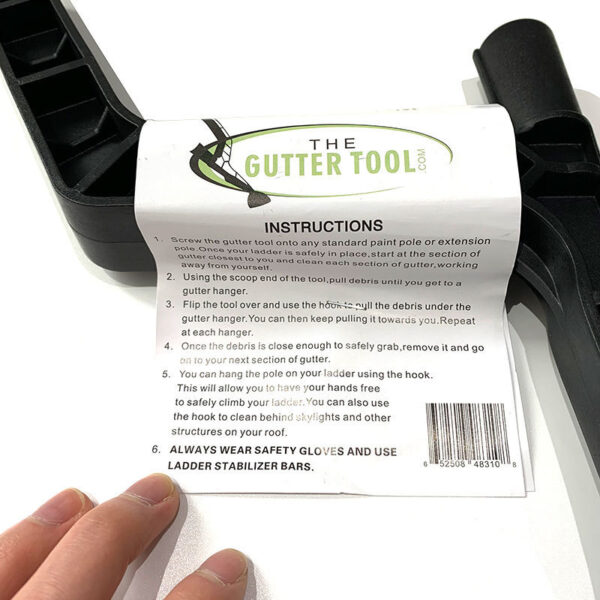 Gutter Cleaner The Gutter Tool Leaf Cleaning Tool Roof Sink Hook Cleaning Spoon - Image 10